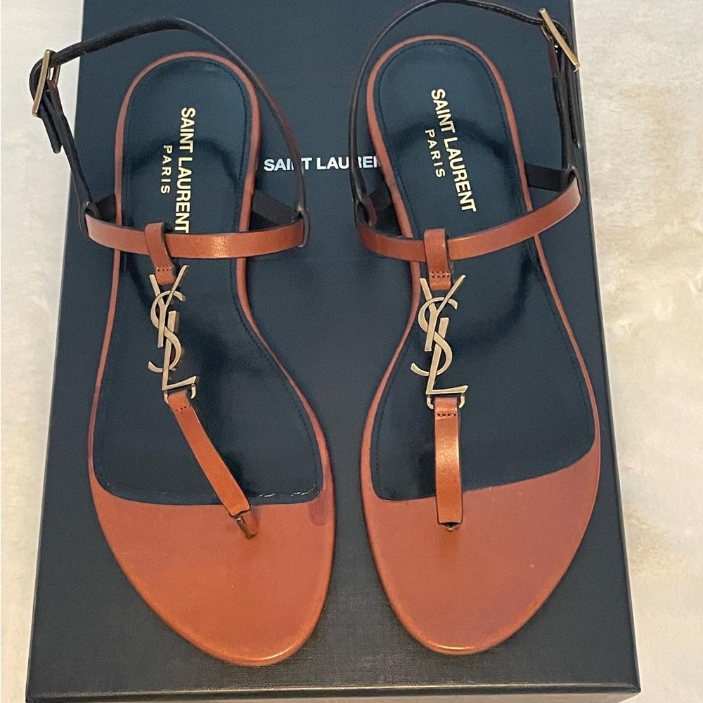 ✨Saint Laurent Cassandra Sandals✨
